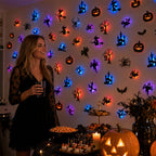 Halloween LED Glow Wall Stickers -1 set (8 styles)