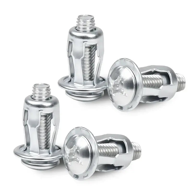 🔥🔥49% OFF-Heavy-Duty Carbon Steel Button Rivet Locking Nuts Set - Durable, Rustproof, Bolt-Compatible Industrial & Furniture Hardware for Panel Fixing, Sheet Metal Repair (M4, M5, M6 Sizes)