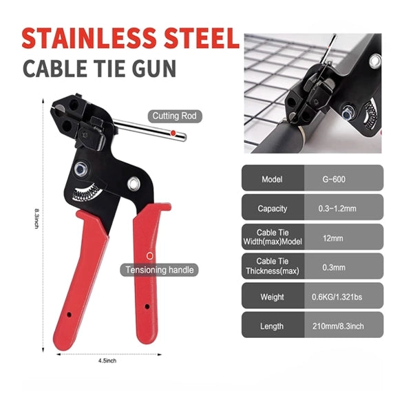 🔥LAST DAY SALE 49% OFF✨Stainless Zip Tie Tool