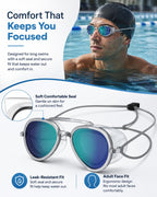 2026 NEW Swimming Goggles, No Leak, Anti UV, for Training and Competition