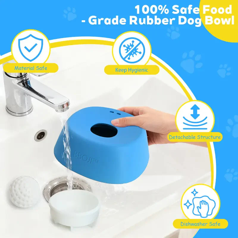 2026NEW🔥Vet-Recommended Slow Feeder Bowl for Dogs & Cats - Interactive Anti-Gulping Pet Dish for Healthy Tummies