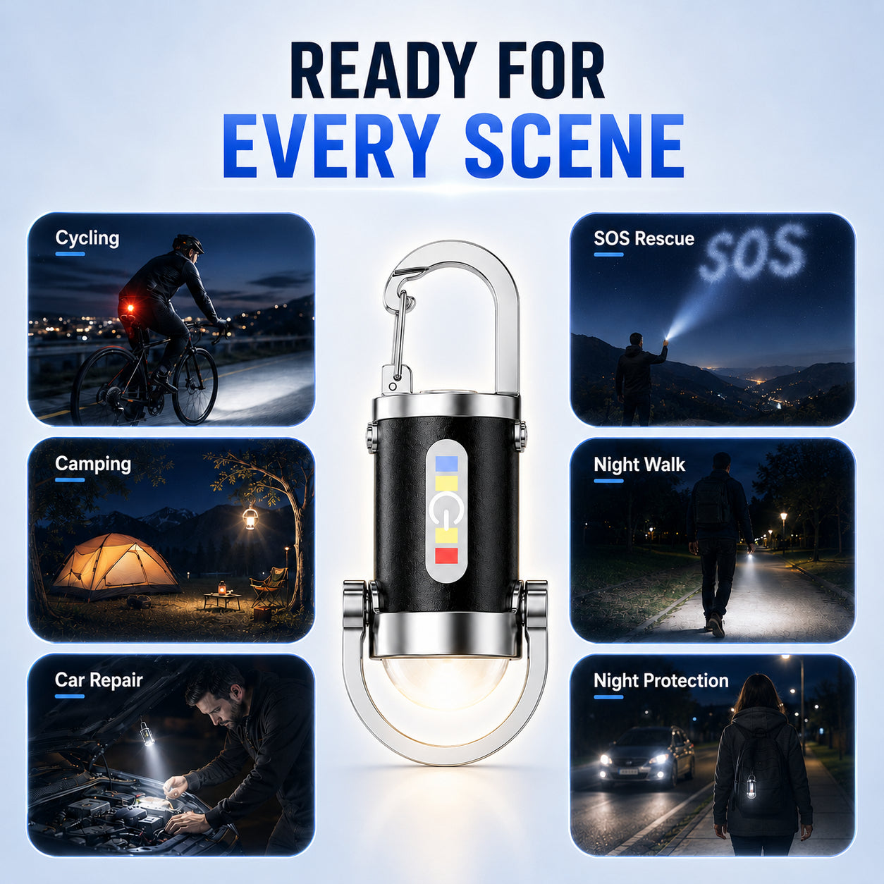 2026NEW🎉Smart Portable Keychain Light-9YB