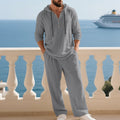 Men's Hooded Casual Loose Top & Pants 2-Piece Set