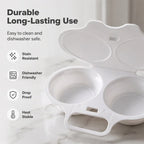 Limited-Time Offer: Buy One, Get One Free🎁-🍳 Microwave Egg Poacher for Quick and Easy Breakfasts