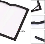 🎣Durable Clear PVC Lure Covers 10 Packs 5L+5M