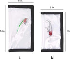 🎣Durable Clear PVC Lure Covers 10 Packs 5L+5M