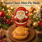 🎄Christmas Pie Mold Collection – 9 Reusable Embossed Holiday Designs