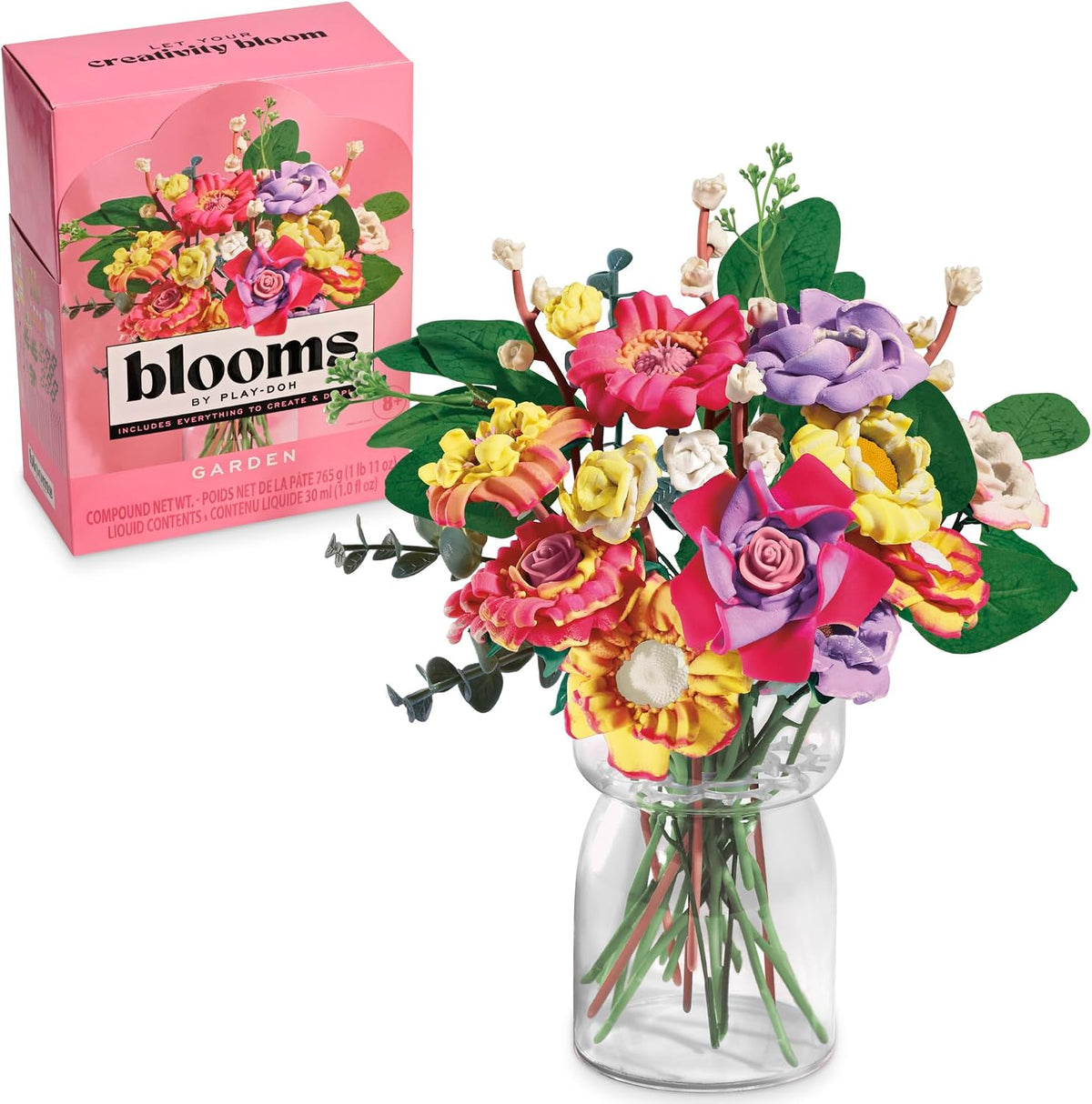 Garden Flower Bouquet Making Kit | Floral Crafts for Adults & Teens, DIY Relaxing Home Décor Set