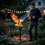 🔥Last Day 49% OFF-Solar Eagle Garden Light – A Glowing Tribute to American Freedom-Buy 2 Free shipping