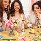 Garden Flower Bouquet Making Kit | Floral Crafts for Adults & Teens, DIY Relaxing Home Décor Set