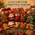 🎄Christmas Pie Mold Collection – 9 Reusable Embossed Holiday Designs
