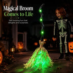 🎃Halloween Sale🎃Animated Witch Broom – Lights, Music & Motion – The Life of the Party