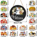 🔥 LIMITED-TIME 50% OFF — 16 Pcs Interchangeable Welcome Sign for Front Door