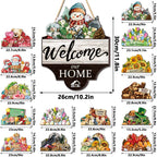 🔥 LIMITED-TIME 50% OFF — 16 Pcs Interchangeable Welcome Sign for Front Door