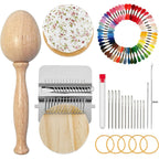 🧵 Fast Fabric Repair – Mini Darning Loom Kit