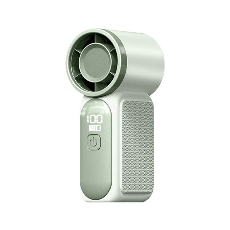 ❄️ Turbo Handheld Fan – 16900 RPM, 6 speeds, LED display