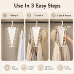 [BUY 1 GET 1 FREE] 🧥✨V-Shaped Space-Saving Closet Hanger