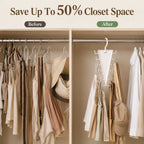 [BUY 1 GET 1 FREE] 🧥✨V-Shaped Space-Saving Closet Hanger
