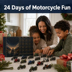 🎄LAST DAY 49% OFF -💥2026 Motorcycle Legends 2D Advent Calendar – 24 Days, 24 Mini Motorcycles, 24 Legendary Rides