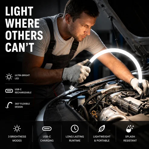30" Bendable LED Work Light
