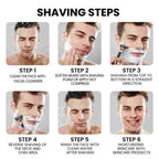 24-Piece Men's Razor Blade Set with Free Handle