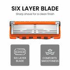 24-Piece Men's Razor Blade Set with Free Handle